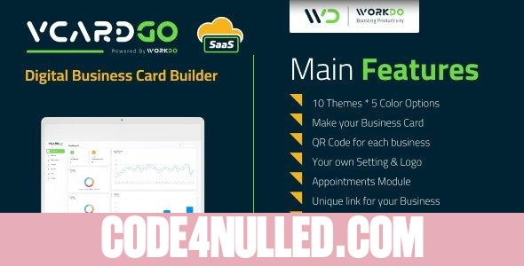 vCardGo SaaS v5.0 - Digital Business Card Builder - nulled