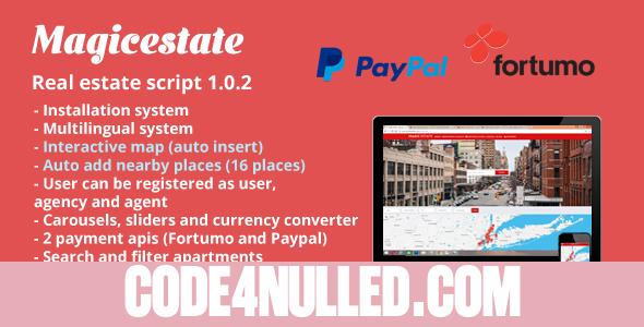 Magic Estate v1.0.2 - Real Estate Portal