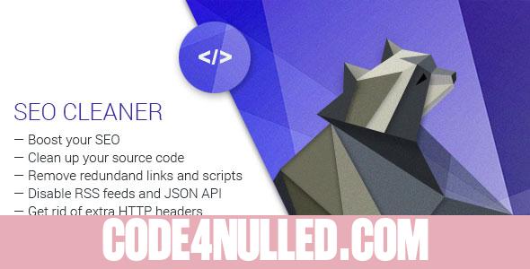 SEO Cleaner v1.4 - WordPress Plugin for Site Clean Up