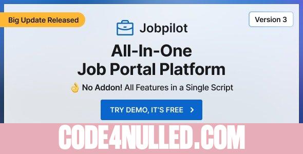 Jobpilot v3.18.0 - Job Portal Laravel Script