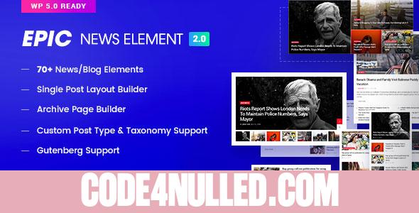 Epic News Elements v2.2.5