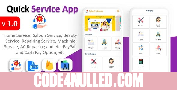 Quick Service App v1.0