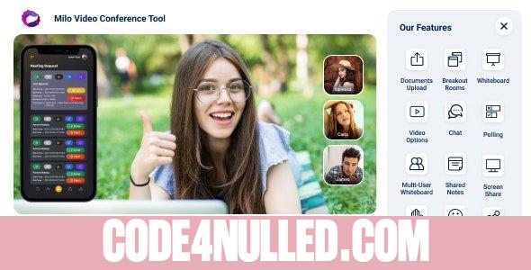 Milo v1.0 - Video Conference (Web + iOS + Andriod)