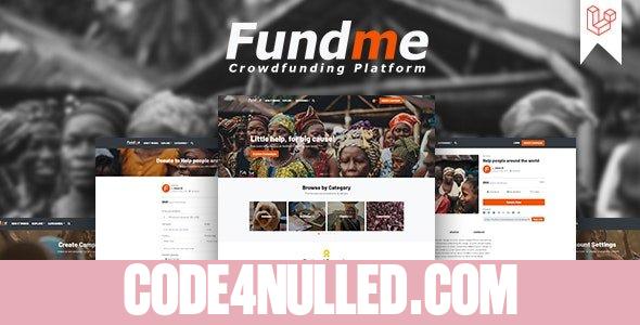 Fundme v5.5 - Crowdfunding Platform