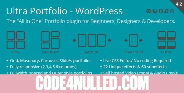 Ultra Portfolio v5.1 - WordPress