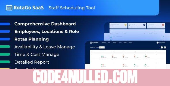 RotaGo SaaS v5.1.0 - Staff Scheduling Tool