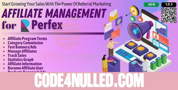 Affiliate Management module for Perfex CRM v1.0.3