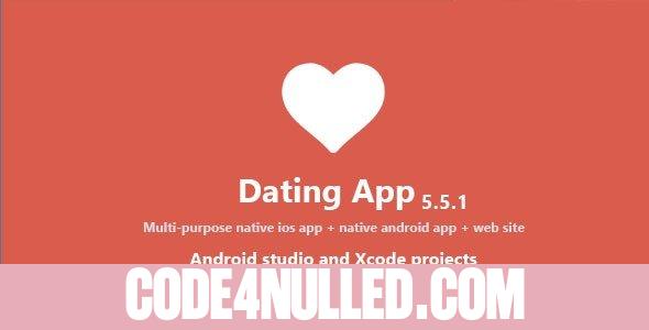 Dating App v5.6 - web version, iOS and Android apps - nulled