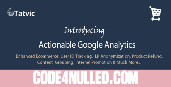 Actionable Google Analytics for WooCommerce v3.1.7
