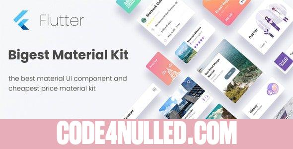 Biggest Pro Widget Flutter Kits v1.0 - Best Selling Flutter Widget Kit 3.0 Flutter UI Kit