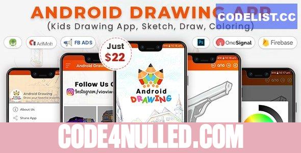 Android Drawing App (Kids Drawing App, Sketch, Draw, Coloring) v1.2