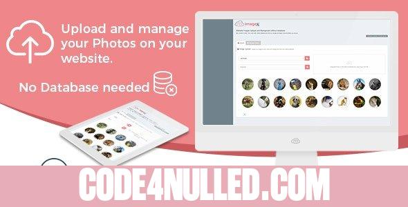 ImageX v1.3 - Website Images and Photos Upload & Managment without Database