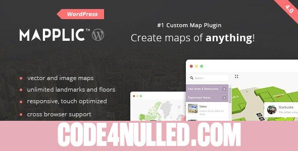 Mapplic v4.0 – Custom Interactive Map WordPress Plugin