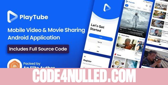 PlayTube v3.9 - Mobile Video & Movie Sharing Android Native Application (Import / Upload)