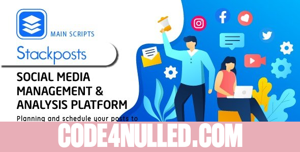 Stackposts v8.0.1 - Social Marketing Tool - nulled