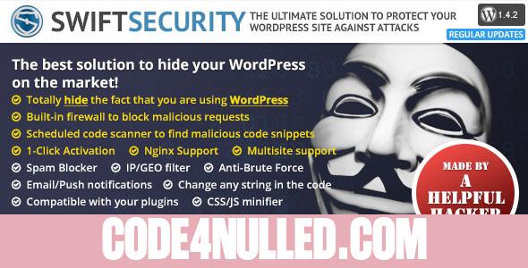 Swift Security Bundle v1.4.2.20 - Hide WordPress, Firewall, Code Scanner
