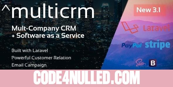 Multicrm v3.1.5 - Multipurpose Powerful Open Source CRM