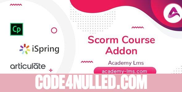 Academy LMS Scorm Course Addon v1.0
