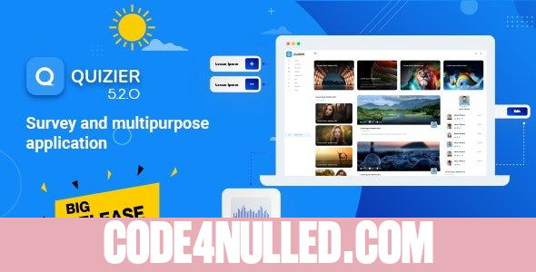Quizier v5.2.0 - Multipurpose Viral Application & Capture Leads - nulled