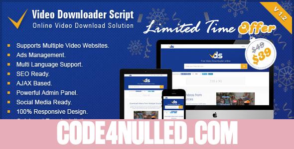 Video Downloader Script v1.2 - All In One Video Downloader