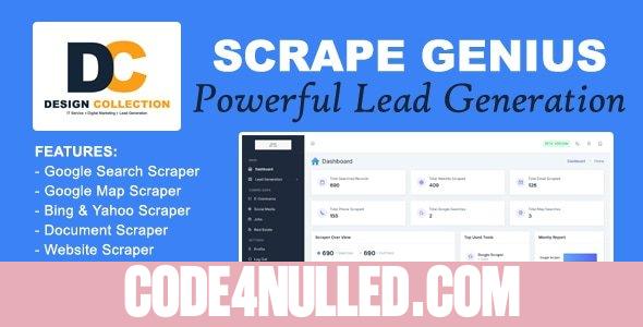 Scrape Genius v9.0 - Powerful Lead Generation