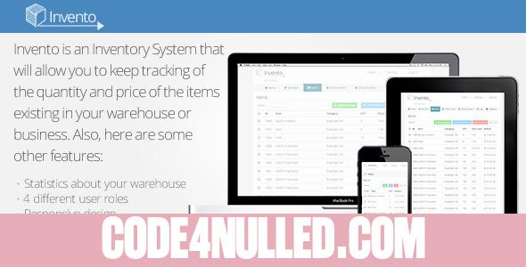 Invento - Simple Inventory System