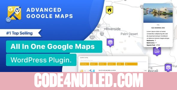 Advanced Google Maps Plugin for Wordpress v5.8.5