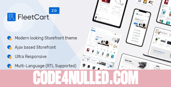 FleetCart v2.0.0 - Laravel Ecommerce System - nulled