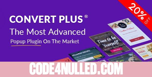 ConvertPlus v3.4.4 - Popup Plugin For WordPress