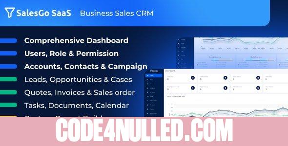 SalesGo SaaS v2.4.0 - Business Sales CRM