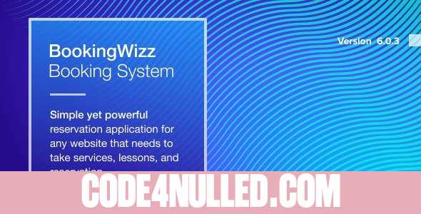 BookingWizz v6.0.4 - Booking System - nulled