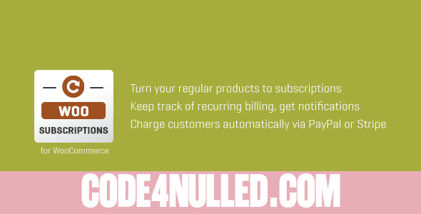 Subscriptio v3.0.5 - WooCommerce Subscriptions