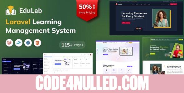 Edulab LMS v1.6 - Laravel Learning Management System with Tailwind CSS - nulled