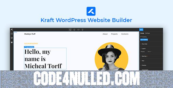 Kraft v1.1.2 - WordPress Website Builder
