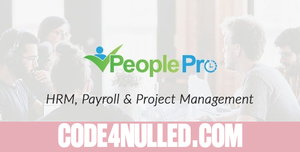 PeoplePro HRM v1.2.10 - Payroll & Project Management