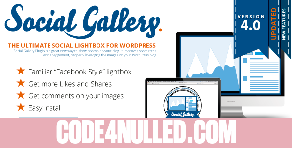 Social Gallery WordPress Photo Viewer Plugin v4.5