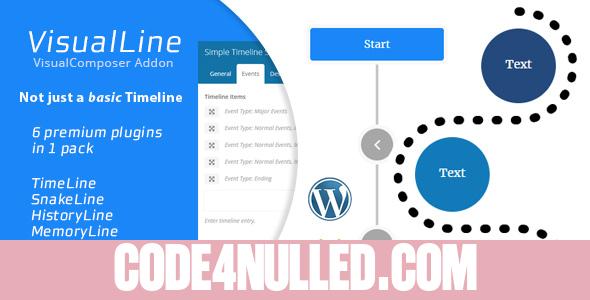 Visual Line v2.0.1 - WordPress Timeline Plugin