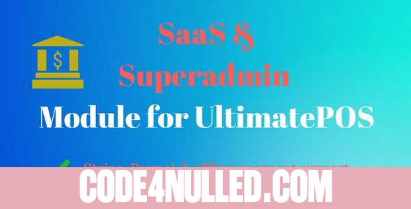 SaaS & Superadmin Module for UltimatePOS v2.2