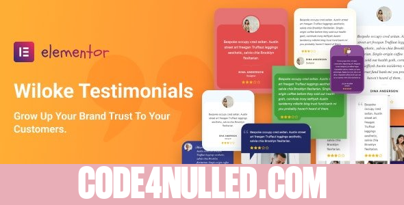 Wiloke Testimonials Addon for Elementor v1.0.0