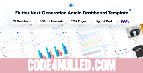 Unity v1.0 - Multipurpose Admin & Dashboard Template
