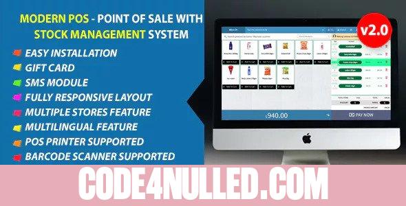 Modern POS v2.0 - Point of Sale with Stock Management System