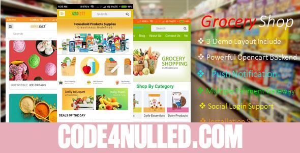 Android Ecommerce - GroceryShop App