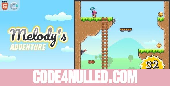 Melody's Adventure v1.0 - HTML5 Platform game