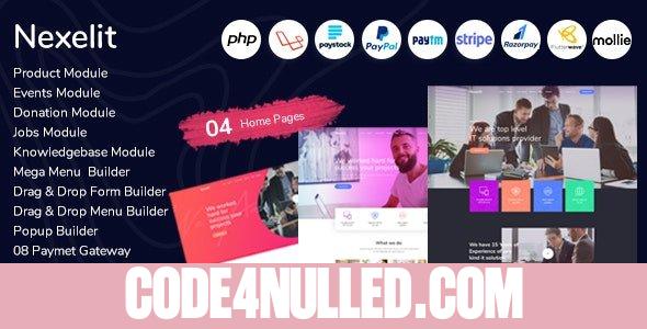 Nexelit v2.0 - Multipurpose Website & Business Management System CMS
