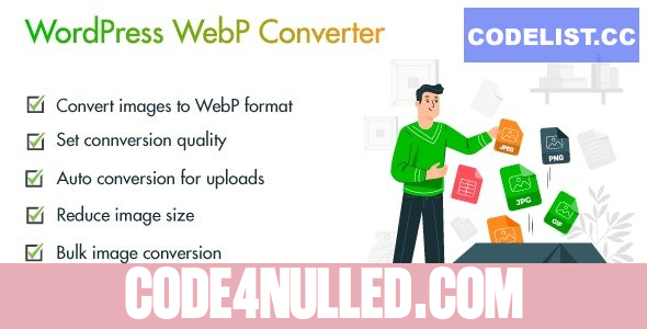 WebPio v1.0.0 - WordPress WebP Converter