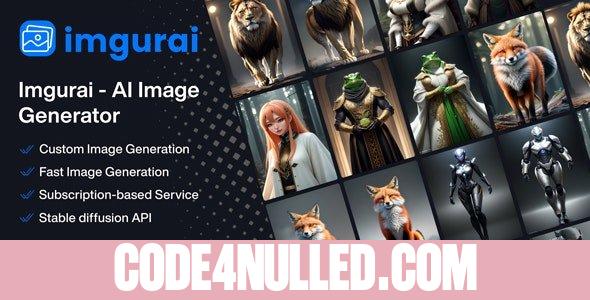 Imgurai v1.6.0 - AI Image Generator (SAAS)