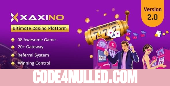 Xaxino v2.0 - Ultimate Casino Platform - nulled