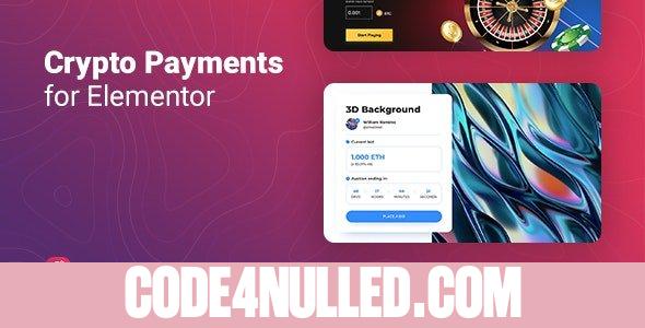 Criptopayer v1.0.0 – Crypto Payment Button for Elementor