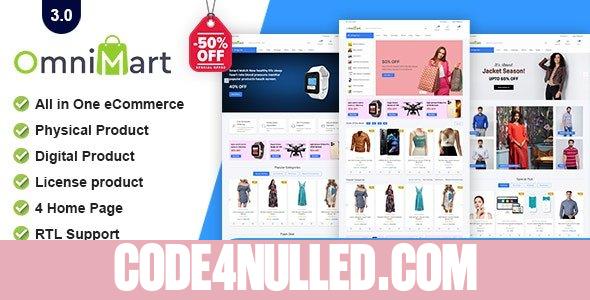 OmniMart v3.0 - eCommerce Shopping Platform - nulled