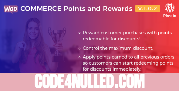 WooCommerce Points and Rewards v1.0.2 - WordPress Plugin
